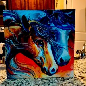 Marcia Baldwin painting